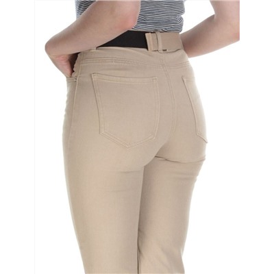 J1031 DK. BEIGE Джинсы женские JI LIDA JEANS