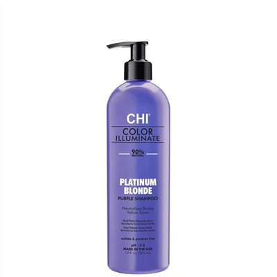 Chi ionic color illuminate шампунь platinum blonde 355 мл БС