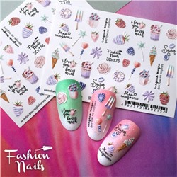 Fashion Nails, Слайдер-дизайн 3D/176