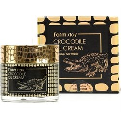 Крем для лица FarmStay Crocodile Oil Cream 70мл