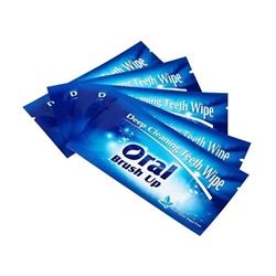 Салфетка для отбеливания зубов Oral Brush Up Mint Flavor Sugar Free 1 шт