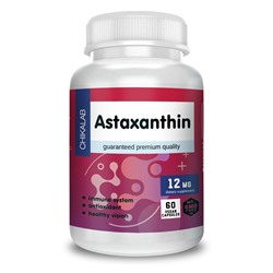 Витамины и минералы - Астаксантин, vegan 60 кап.
