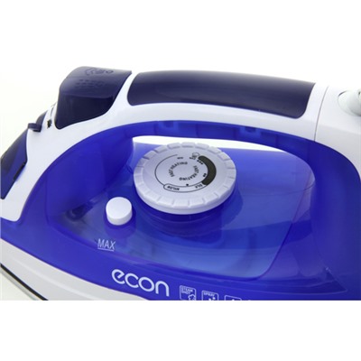 Утюг Еcon ECO-BI2402 (2400Вт, керамическая подошва, Авто-выключение) синий