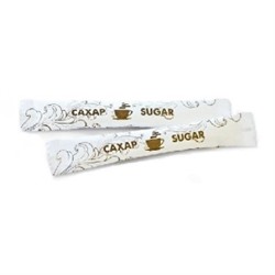 Сахар в стиках 5 г (упаковка 1 кг)