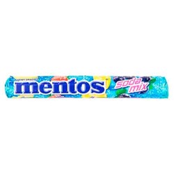 Жевательные конфеты Mentos Roll Soda Mix 37гр
