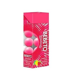 Жевательная резинка Bebeto Gumball со вкусом Клубника и Лимон 25,2гр