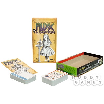 Игра HOBBYWORLD "Fluxx в стране чудес" карточная игра (915482) возраст 8+