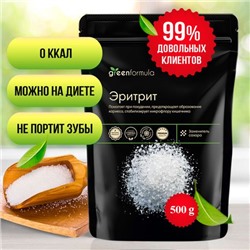 GreenFormula Эритрит заменитель сахара 500 гр