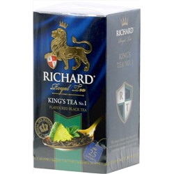 Richard. King Tea №1 карт.пачка, 25 пак.