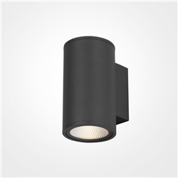 Бра Outdoor O303WL-L10GF3K, 10Вт, 9х11,7х16 см, LED, 800Лм, 3000К, цвет графит