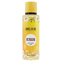 Мист для тела и волос Beas Body & Hair Scandal (Jean Paul Gaultier Scandal) 250 ml 1 шт.