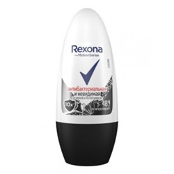 Rexona deo-roll 50 ml жен Антибакт. невидимый на черном/белом