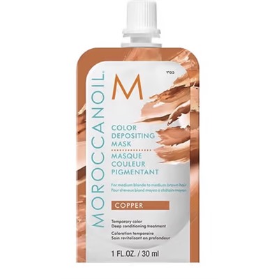 Moroccanoil тонирующая маска color depositing cooper 30мл