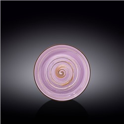 Блюдце универсальное Wilmax England Spiral, d=16 см, цвет лавандовый