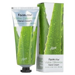 Крем для рук Farm Stay Visible Difference Hand Cream Aloe