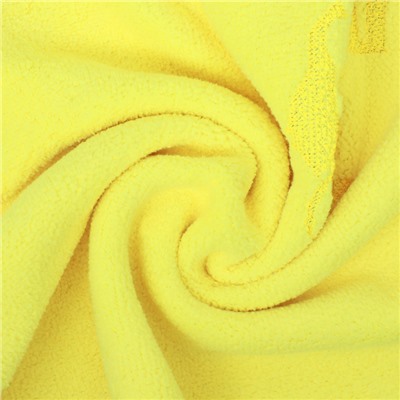 Полотенце для животных супервпитывающее, среднее, 400 г/м², 30 х 60 см, жёлтое