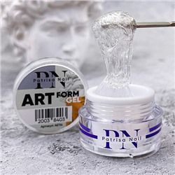 Patrisa Nail, Art Form gel прозрачный гель для дизайна Пластичный Хрусталь, 5 гр