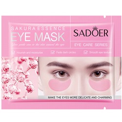 Гидрогелевые патчи для глаз с экстрактом сакуры SADOER Sakura Essence Eye Mask, 7,5 гр