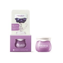 Увлажняющий крем для лица с черникой Frudia Blueberry Hydrating Cream, мини-версия, 10ml