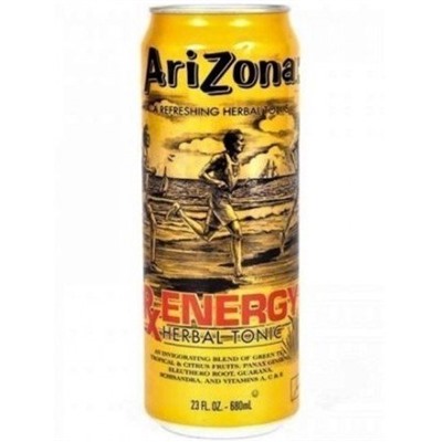 Напиток Arizona Energy Herbal Tonic ж/б 680мл
