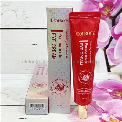 Крем для кожи вокруг глаз Deoproce Pomegranate Eye Cream Whitening Anti-Wrinkle 40ml (78)