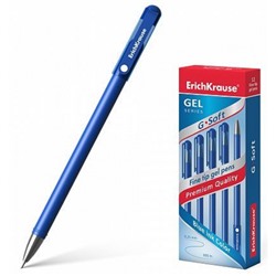 Ручка гелевая G-SOFT 0.38мм синяя 39206 Erich Krause