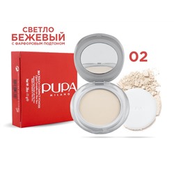 Пудра Pupa Silk Touch , 11 г, тон 02