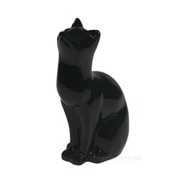 Фигура декоративная Кошка (черный) L6.5W4H9