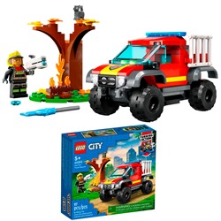 Конструктор LEGO 60393 CITY "Спасательный пожарный внедорожник" в Самаре