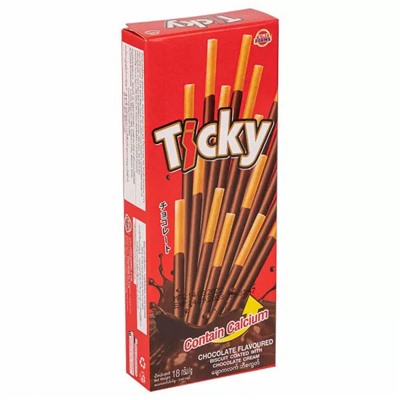Печенье палочки шоколадные "Ticky" Uni Firms | Юни Фирмы 18г