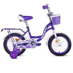 Велосипед 14" Rocket Candy, цвет фиолетовый