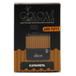 Эл. сиг. Gixom Premium — Карамель 6000 Тяг