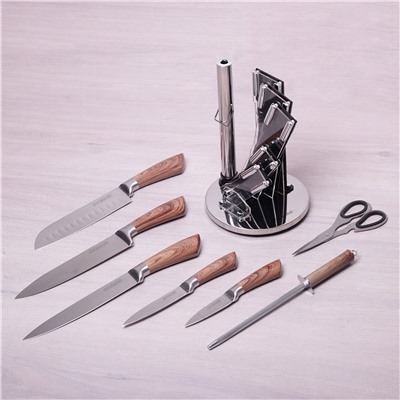 Набор кухонных ножей и аксессуаров Kamille KM-5048 (8 предметов) оптом