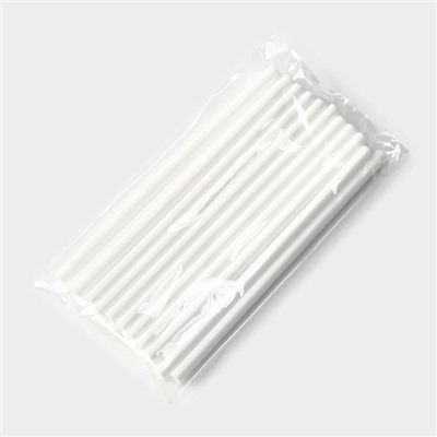 Форма для леденцов Доляна «Сладость», силикон, 15×15×1,5 см, 8 ячеек, с палочками, цвет бирюзовый
