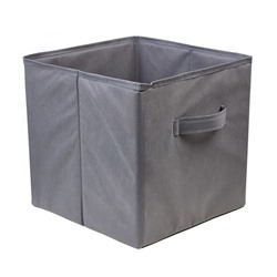 Короб для хранения вещей Polini Home, 30х30х30 см, цвет серый