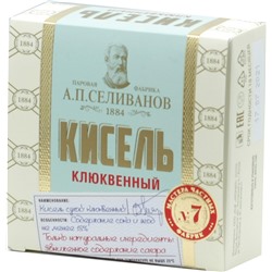 А.П. Селиванов. Кисель Клюква 200 гр. карт.пачка