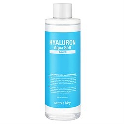 Тонер гиалуроновый Secret Key  Hyaluron aqua soft toner, 500мл