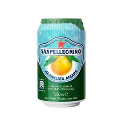 Напиток S. Pellegrino Naturali Aranciata Amara 330мл.