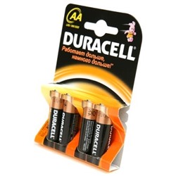Батарейка Duracell 1.5V AA (Пальчиковая большая)
