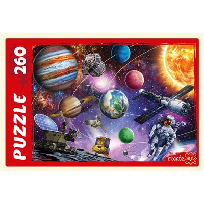 Puzzle  260 элементов "Космический вираж №2" (П260-8203)