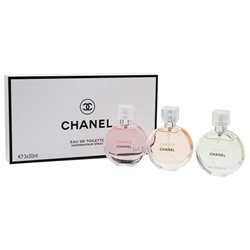 Парфюмерный женский набор Chanel Chance 3x30 ml