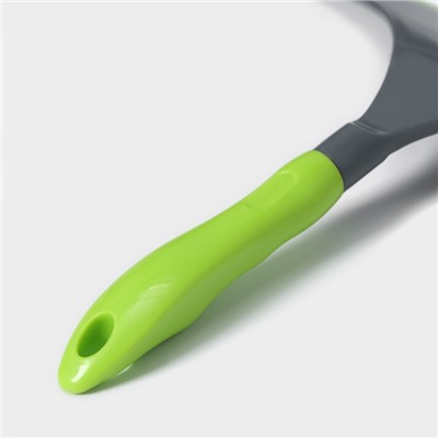 Водосгон Доляна Green day с анатомической ручкой, 25×24 см, цвет зелёный