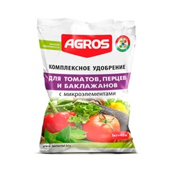 Комплексное удобрение для томатов,перцев и баклажанов с микроэлементами (1кг)