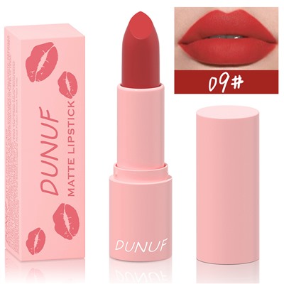 Матовая помада DUNUF Matte Lipstick 09