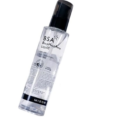 Эссенция против черных точек Mizon BSA Blackhead Away Liquid, 110гр