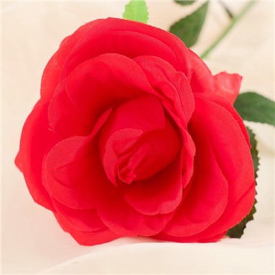 Цветы искусственные "Роза Глория" 9х60 см, красный