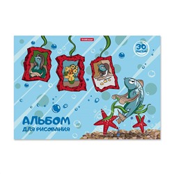 Альбом д/р на клею Fish Story, А4, 30 л