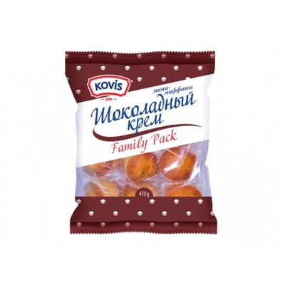 Мини-маффины BH с шоколадным кремом 470 г