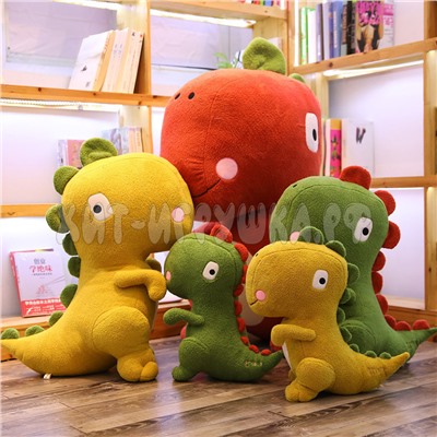 Мягкая игрушка Динозаврик 65 см dino65, dino65-green, dino65-red, dino65-yellow