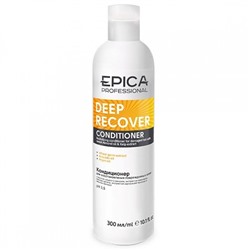 EPICA Deep Recover / Кондиционер для восстановления поврежденных волос с маслом сладкого миндаля и экстрактом ламинарии, 300 мл